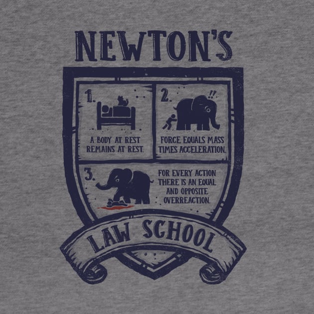 Newton's Law School by kg07_shirts